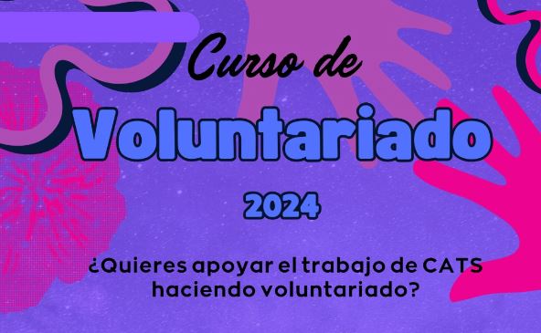 Nueva fecha del Curso de Voluntariado CATS